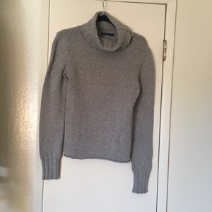 Alex + Alex Gray Cowl Neck Sweater